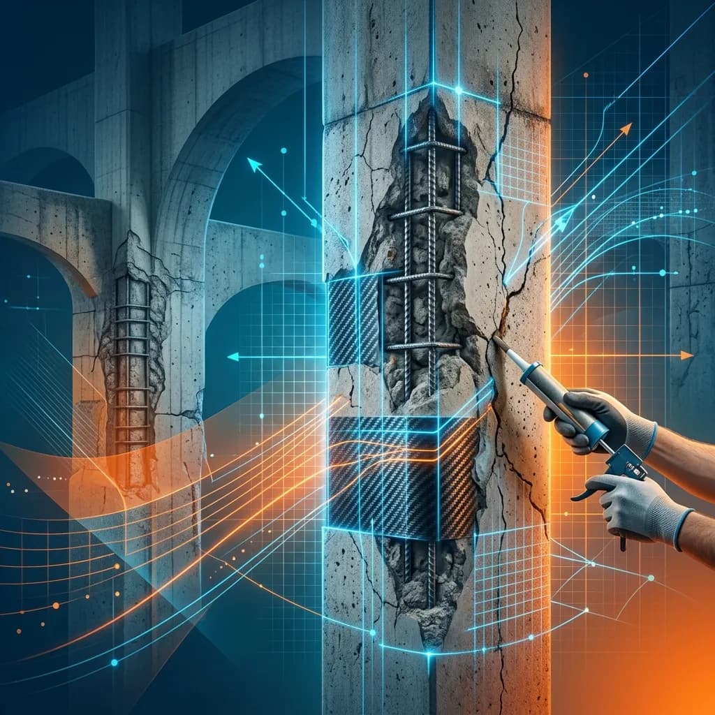 Tratamento corretivo de estruturas de Concreto Armado